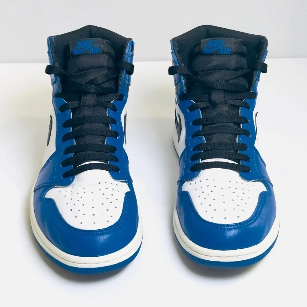 Nike Air Jordan 1 Retro High OG Game Royal 2018 Sneakers 555088-403 Size 10.5